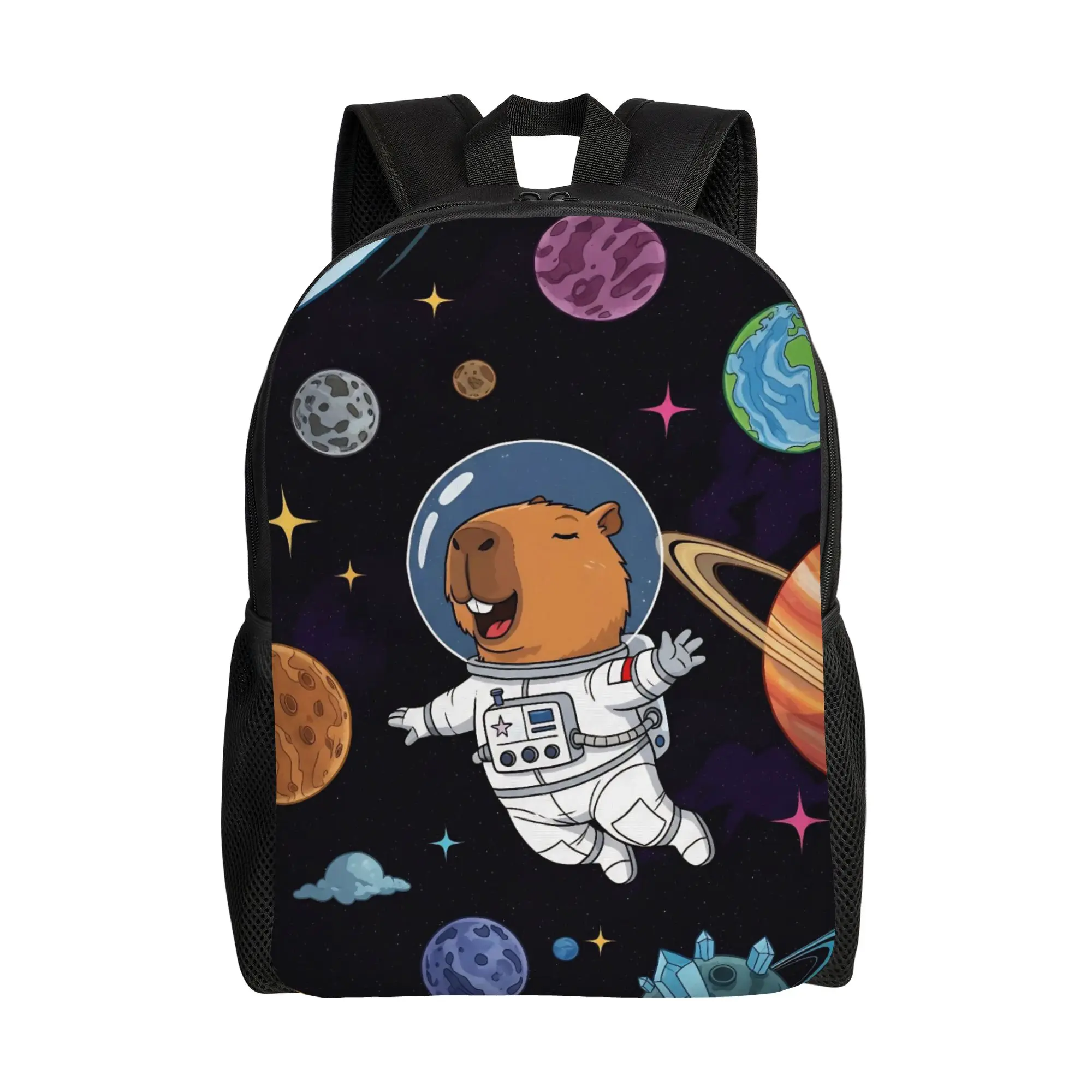 

Kawaii Capybara Cool Backpack Outdoor Student Hiking Travel Daypack for Men Women Laptop Computer Shoulder Bag