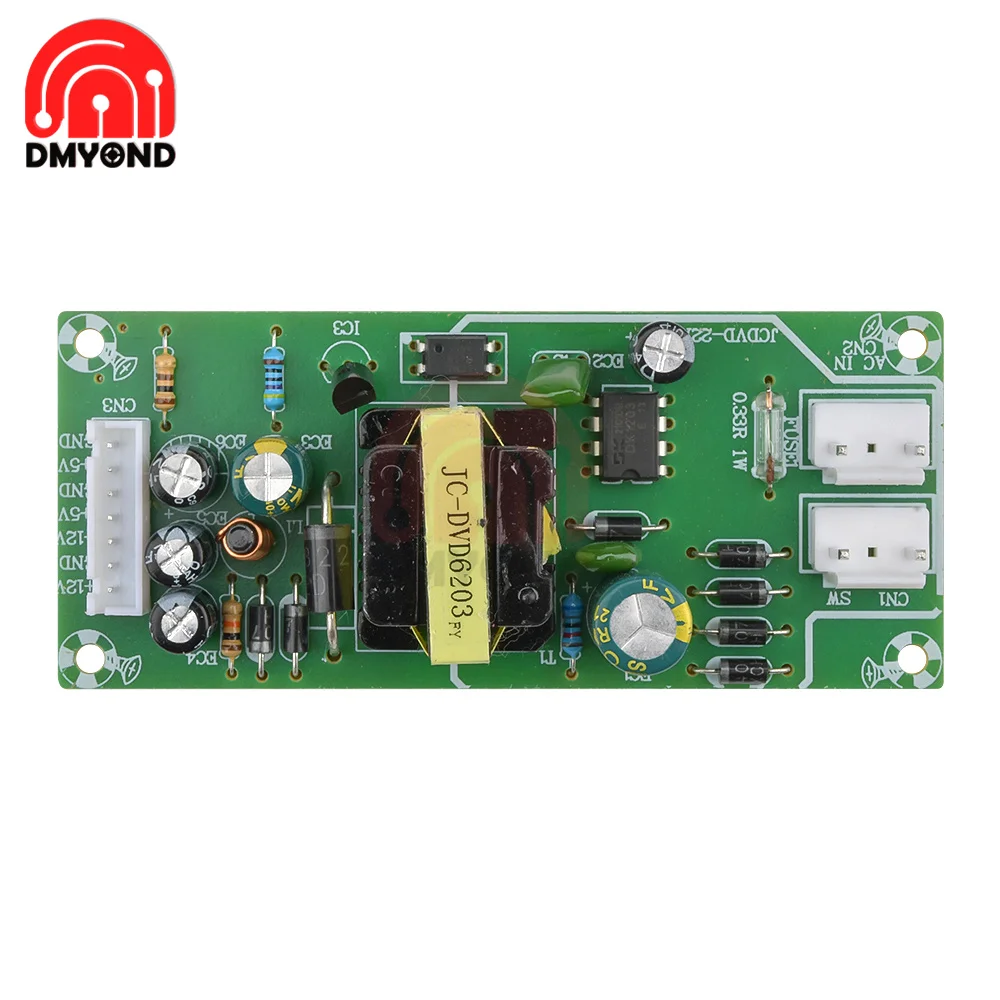 For EVD/DVD Universal Power Supply Board Switching Power Supply +5V +12V -12V Circuit Module