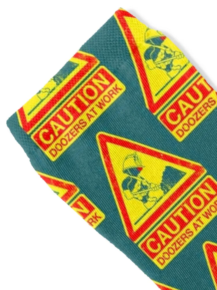Doozers at Work Socks new in's retro Running professional running Designer Man Socks Women's