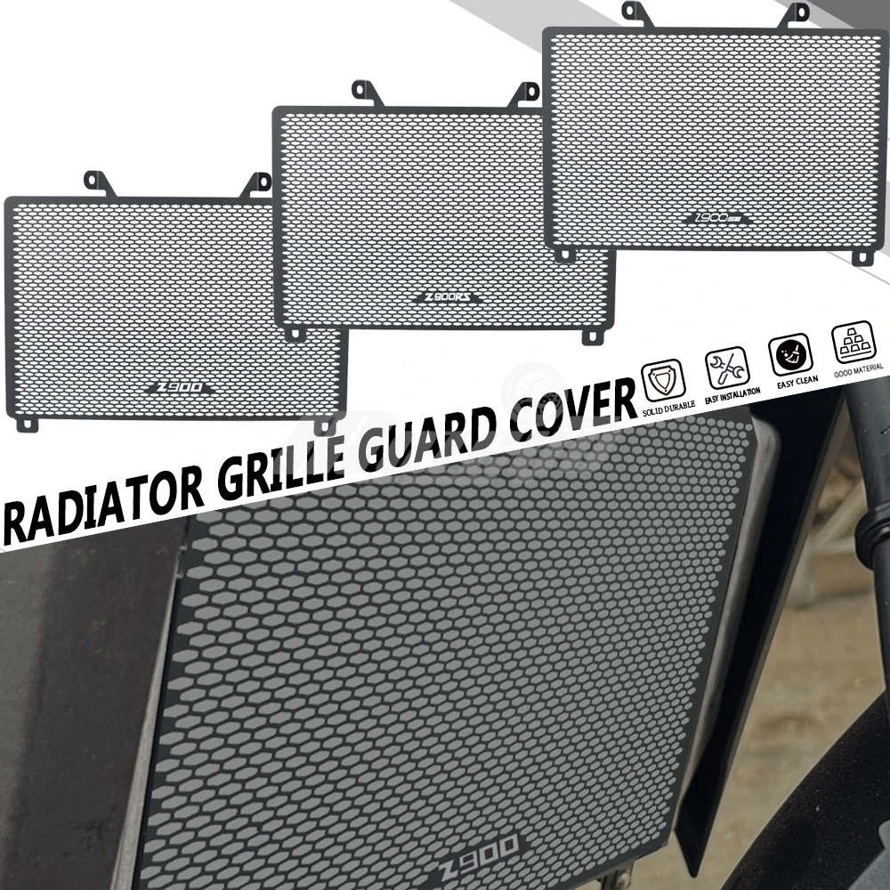 Radiator Grille Guard Cover Protector Grill For Kawasaki Z900 Z900SE 2017-2026 Z900RS Z 900 RS SE 2021 2022 2023 2024 2025 2026