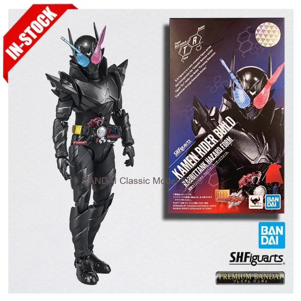 

Оригинальная коллекционная фигурка BANDAI SHF Kamen Rider 15 см: Build Rabbittank в форме Hazard Form, аниме-фигурка, игрушка, подарок