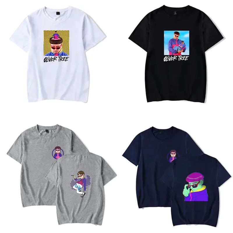 Letnia piosenkarka Oliver Tree T Shirt mężczyźni Rap raper Hip Hop śmieszna koszulka Unisex fajne w stylu Streetwear koszulki z nadrukami koszulki w stylu Harajuku