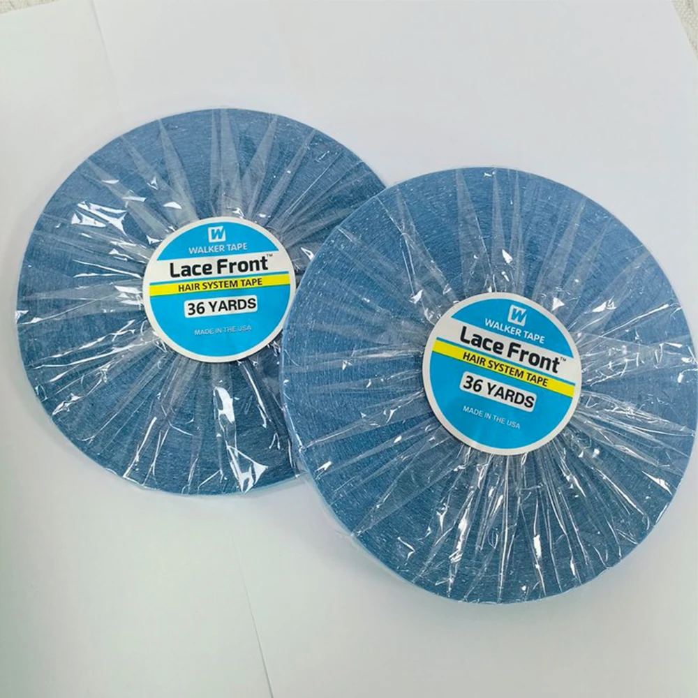 36 jardów 0,8 cm/rolka Ultra Hold samoprzylepna koronkowa peruka taśma cena hurtowa najlepsza jakość koronkowa peruka klej taśma do włosów do peruk