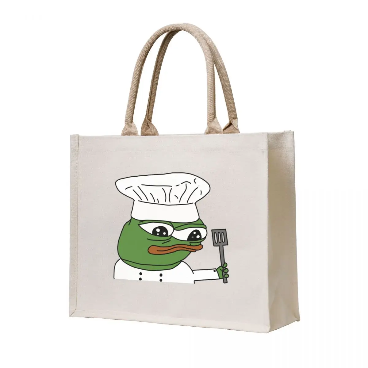 

Peepo chef Tote Bag Canvas bag female bag Shopper eco folding