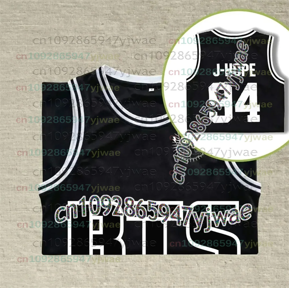 Camiseta de Baloncesto Kpop Unisex 2026 RM/Jin/Suga/J-Hope/Jimin/V/Jungkook 92/93/94/95/97, Chaleco para Fans, Ropa Urbana de Verano, Camiseta sin Mangas Unisex