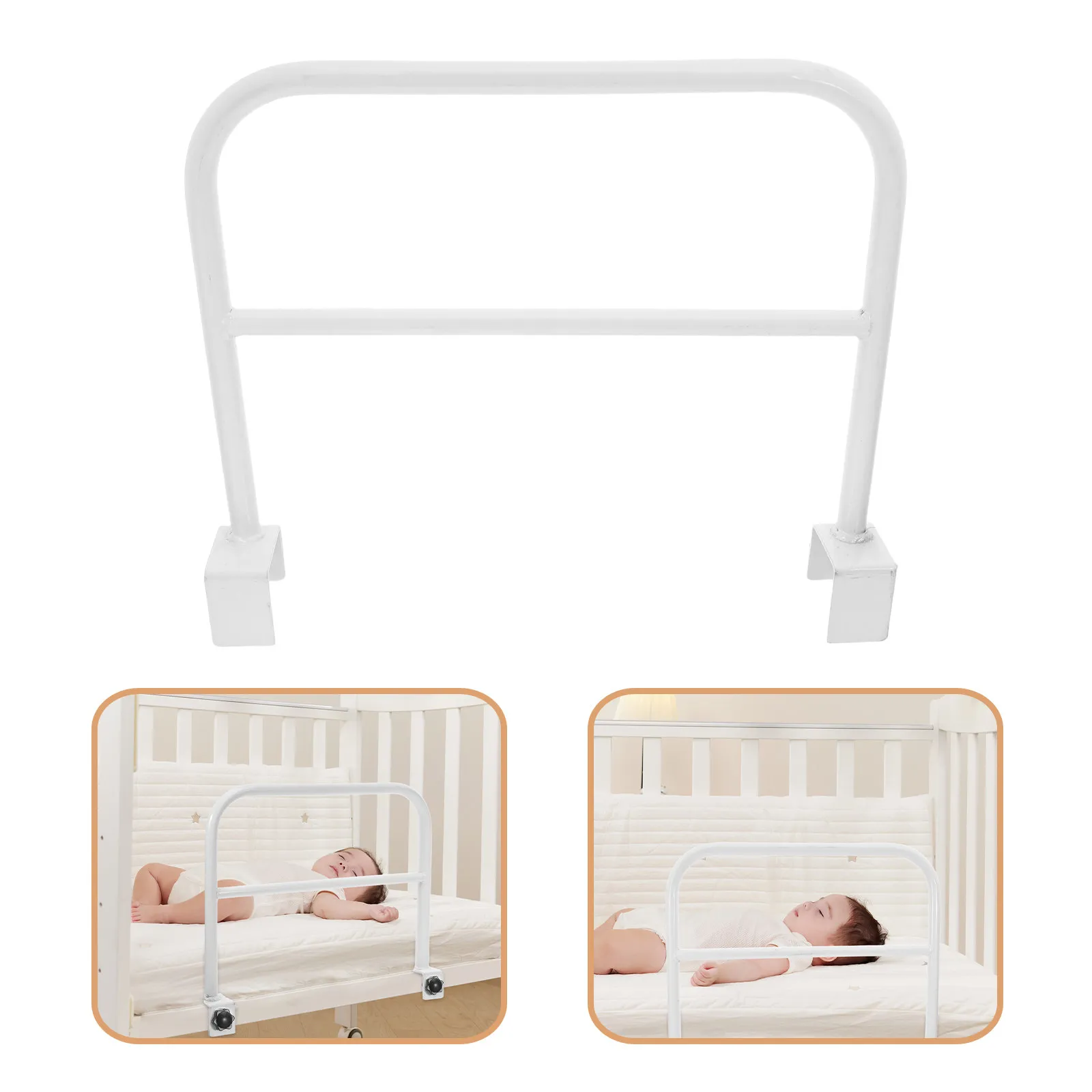 

Портативный прикроватный защитный барьер для детей, пожилых людей, с мягкой подкладкой, предотвращающий падения, односторонний, с прозрачной видимостью, для дома