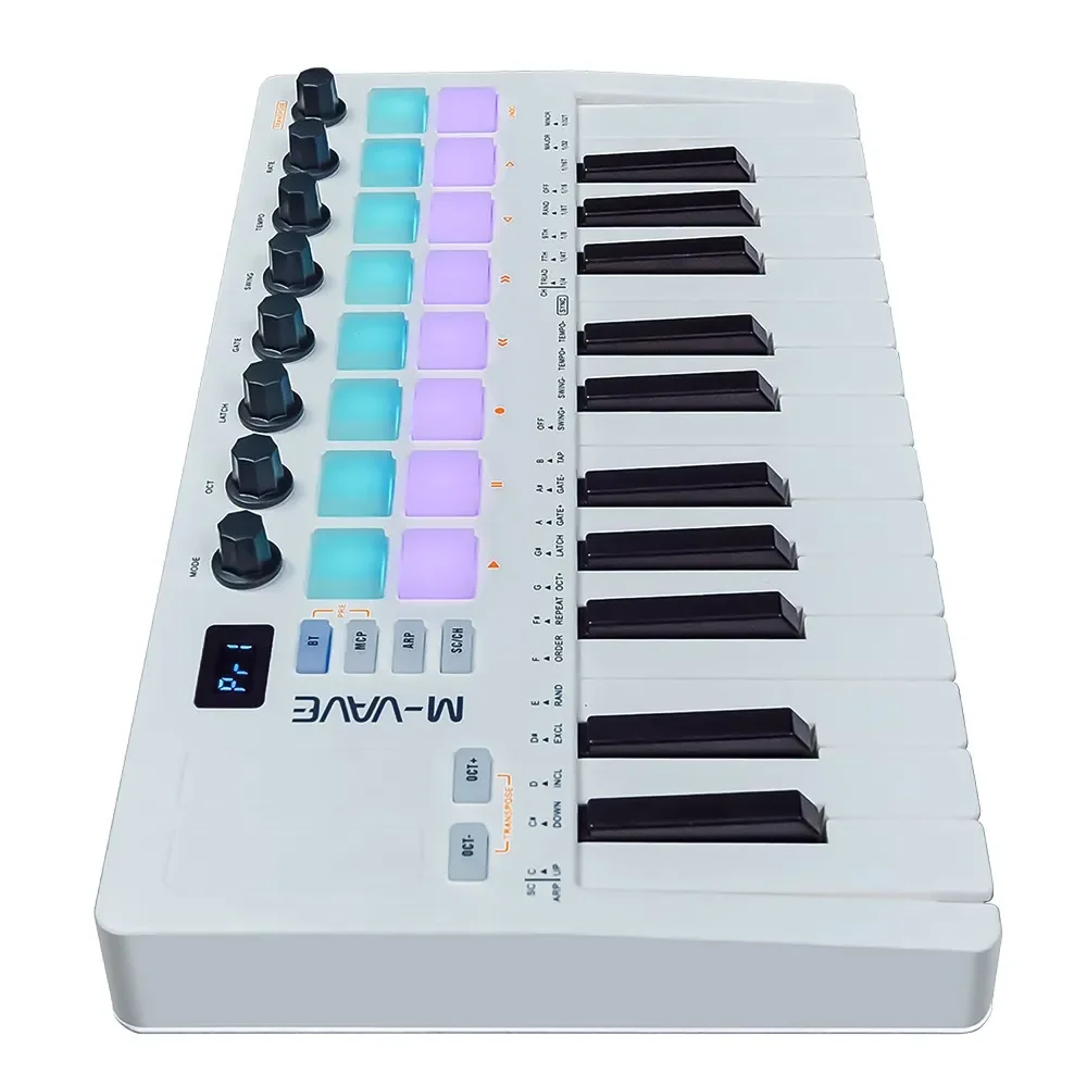 M-VAVE SMK-25 II MIDI Keyboard - đánh giá và giá Midi Controller Pad