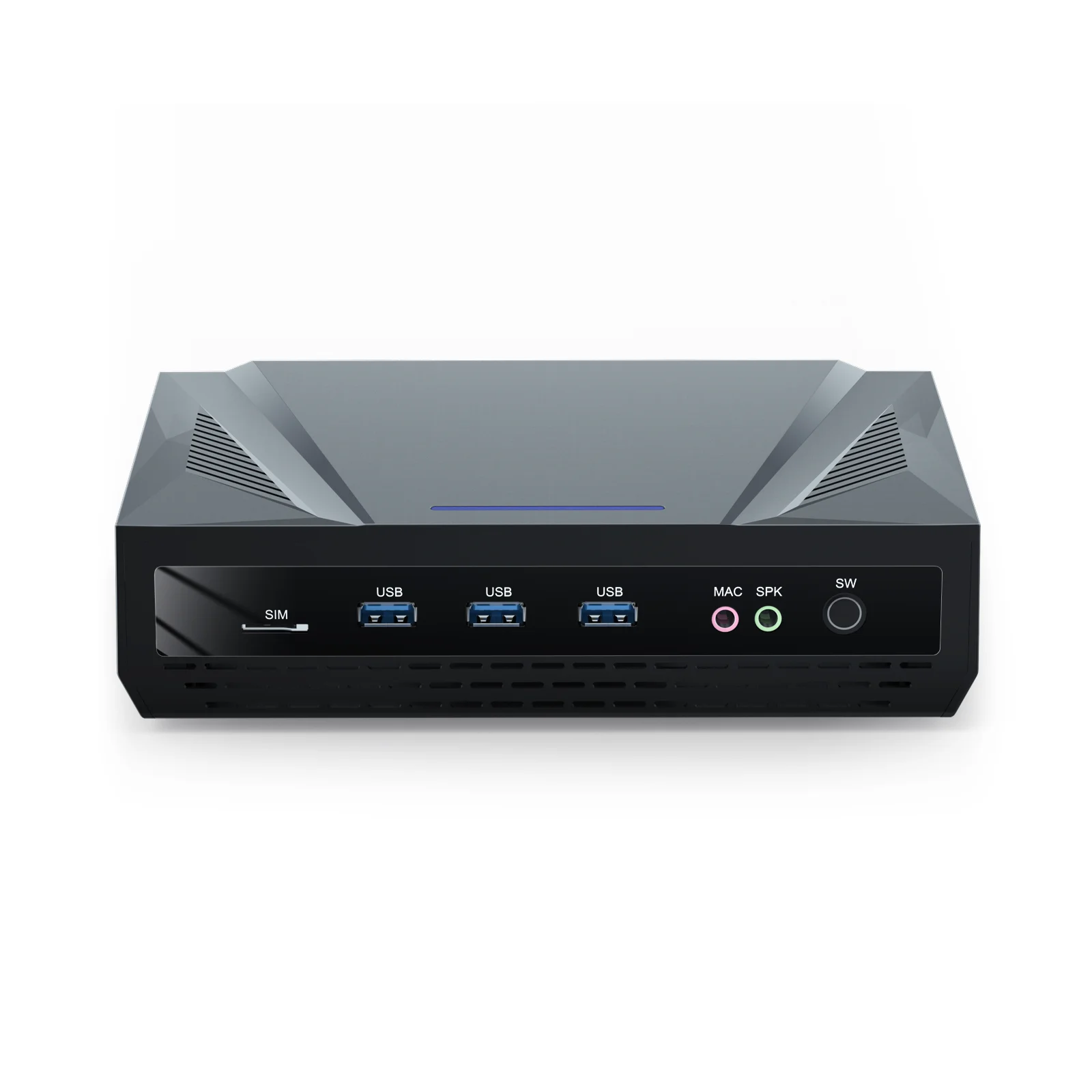 Hystou-Mini PC Office DesktopThin, Gaming Client, i7, 12e canal Gentourts, 64 Go de RAM DDR4, écran 4K avec Windows 10, 11, le plus récent