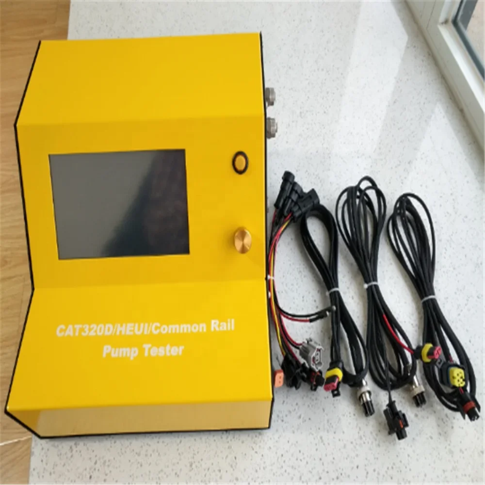 

common rail fuel injector pump tester HW320D diesel crdi injector tester for CAT 320D HEUI HEUP C7 C9 injector