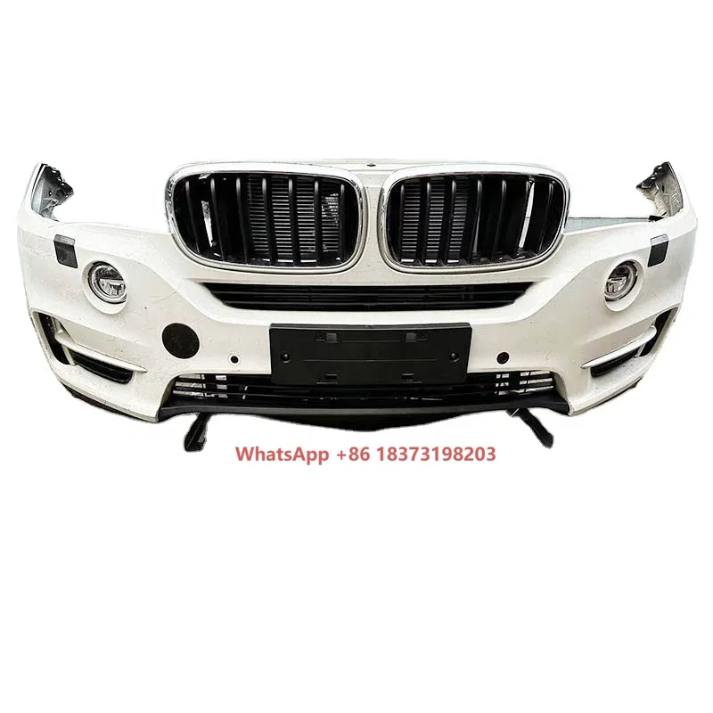 

Complete Front Nose Radiator Grille Kit for X5 F15 Bumper Assembly with Original Automotive Parts