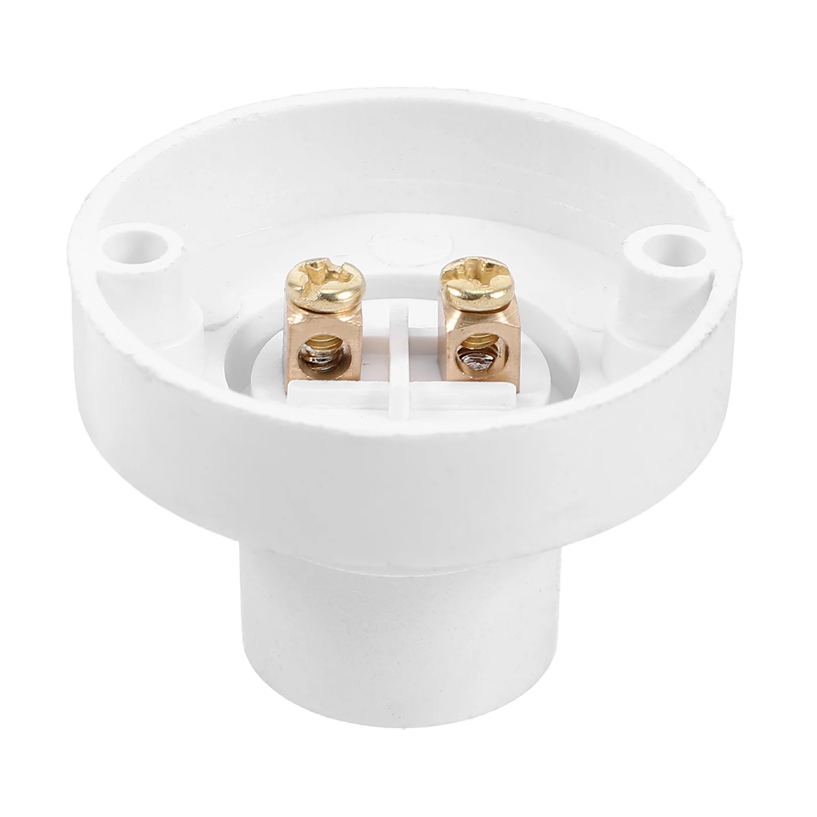 

Small Screw E14 Light Socket Round PC 250V Durable Mini Bulb Base Lighting Bulbs Lamps Base Bulb Socket Accessories
