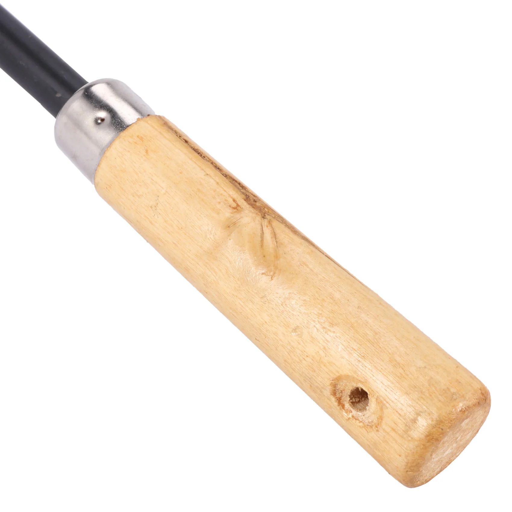

RALCA-Wooden Handle Metal Hand Garden Tool Digging Hoe,Black