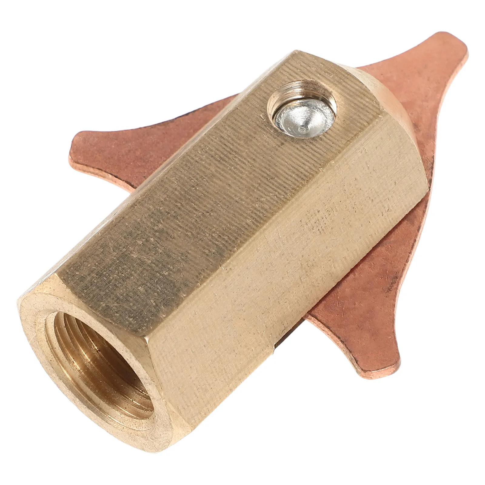 

Triangle Copper Chuck Spot Welder Attachment Sheet Metal Repair Tool for Automotive Dent Repair Auto