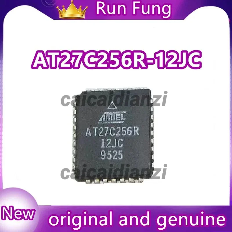 1-10pcs/lot  AT27C256R-12JC AT27C256R-12 AT27C AT27C256 AT27C256R IC PLCC-32 in stock  New Original