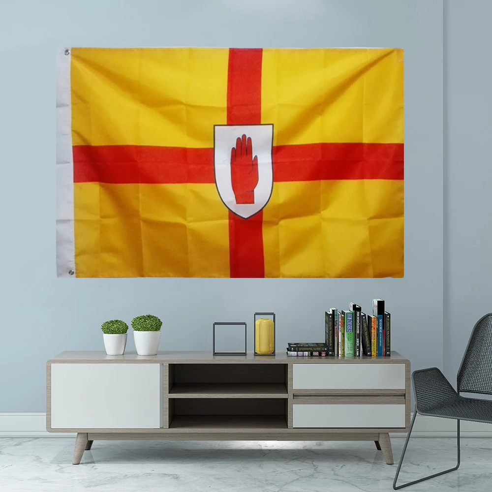 Флаг Ирландии Ультраса, графический подвесной баннер с принтом на заказ, вечерние спортивные полиэстеровые крышки вала, втулки 3X5FT 90X150CM