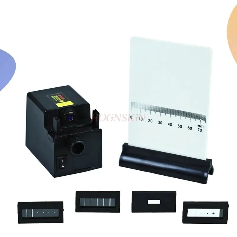 1 conjunto de equipamento experimental de agrupamento óptico de observação óptica de micro física