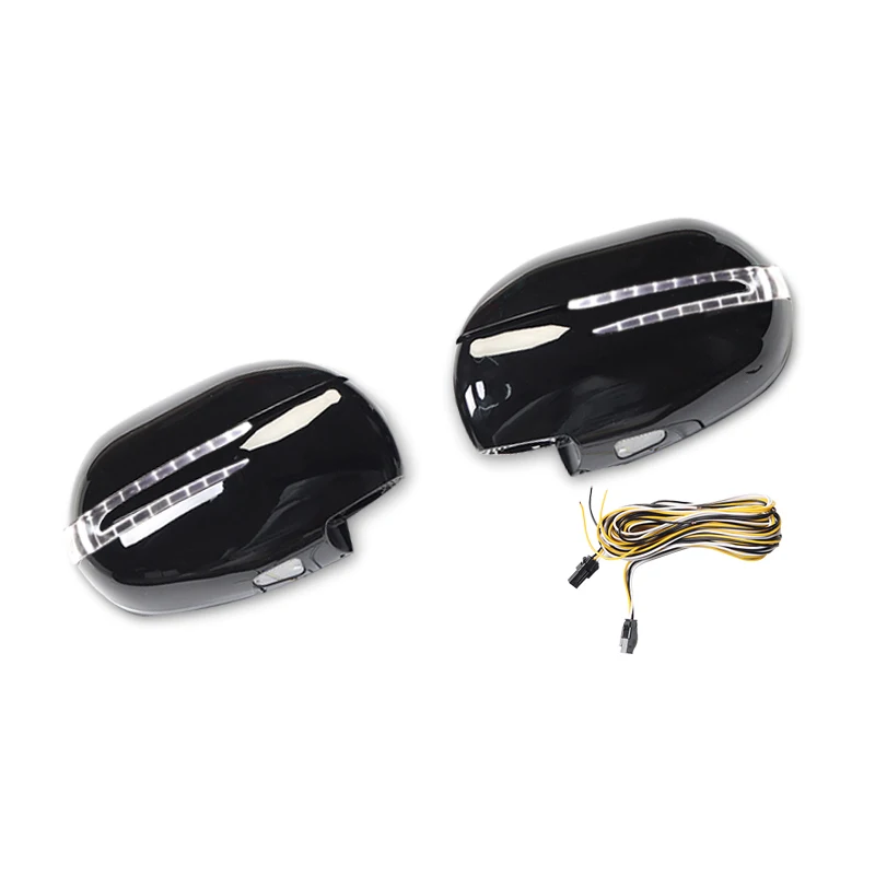For Lexus GX470 2003-2009 Rearview Mirror Shell Cover LED Dynamic Turn Signal Light Styling Upgrade Modification Accessories