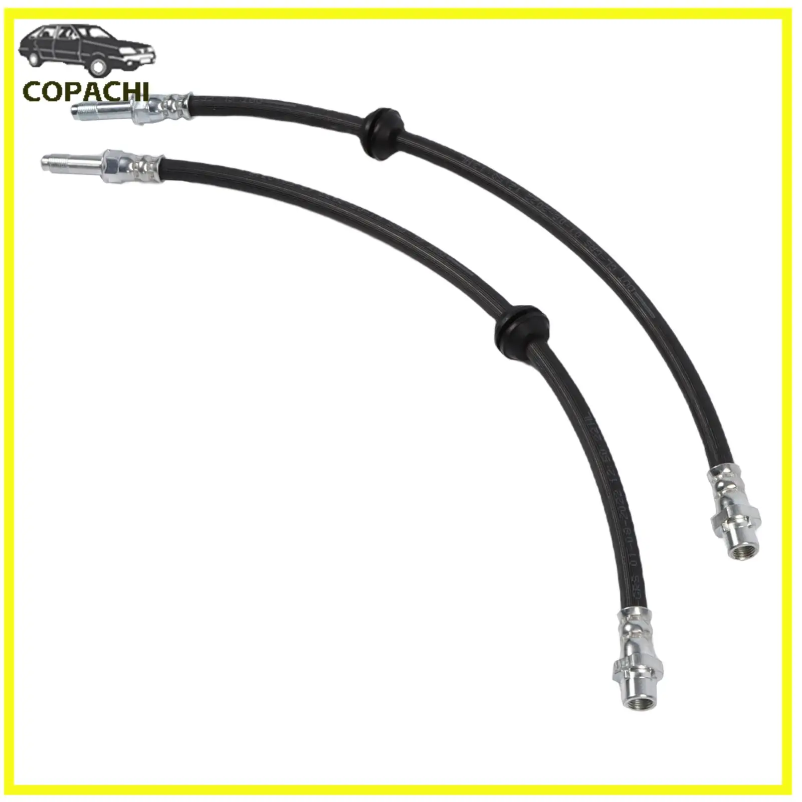 2 szt. Przewód Hamulcowy Przedni Do BMW E46 316 320 325 330 E85 Z4 Serii 3 34321165587 34326766966 34321164312 1164312 Część Samochodowa