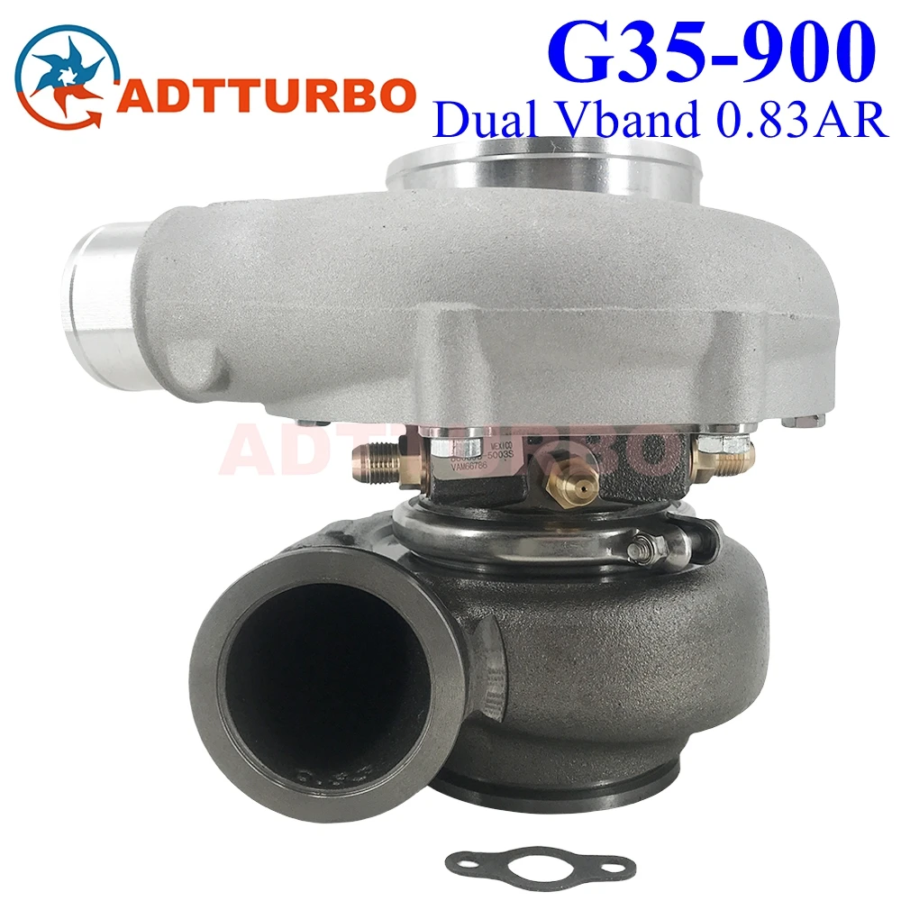 

G-Series G35-900 62mm G35 900 Turbocharger Ceramic Dual Ball Bearing 880707-5002S 880695-5001S 550-900HP 2.0L-5.5L 0.83AR Dual V