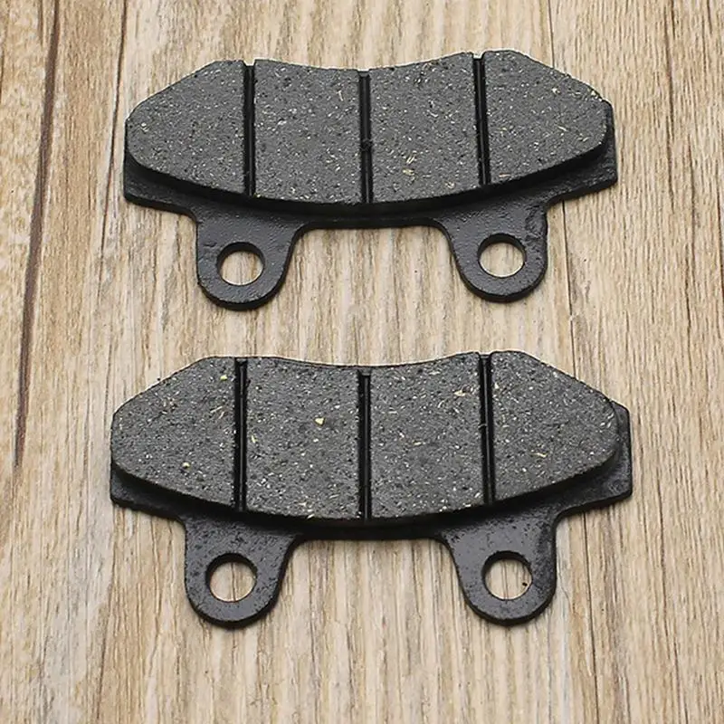 Rear Motorcycle Brake Pads 2pcs Battery Vehicle Accessories Metal Front Brake Pads Replacement Rear Brake Pad Parts For Worker