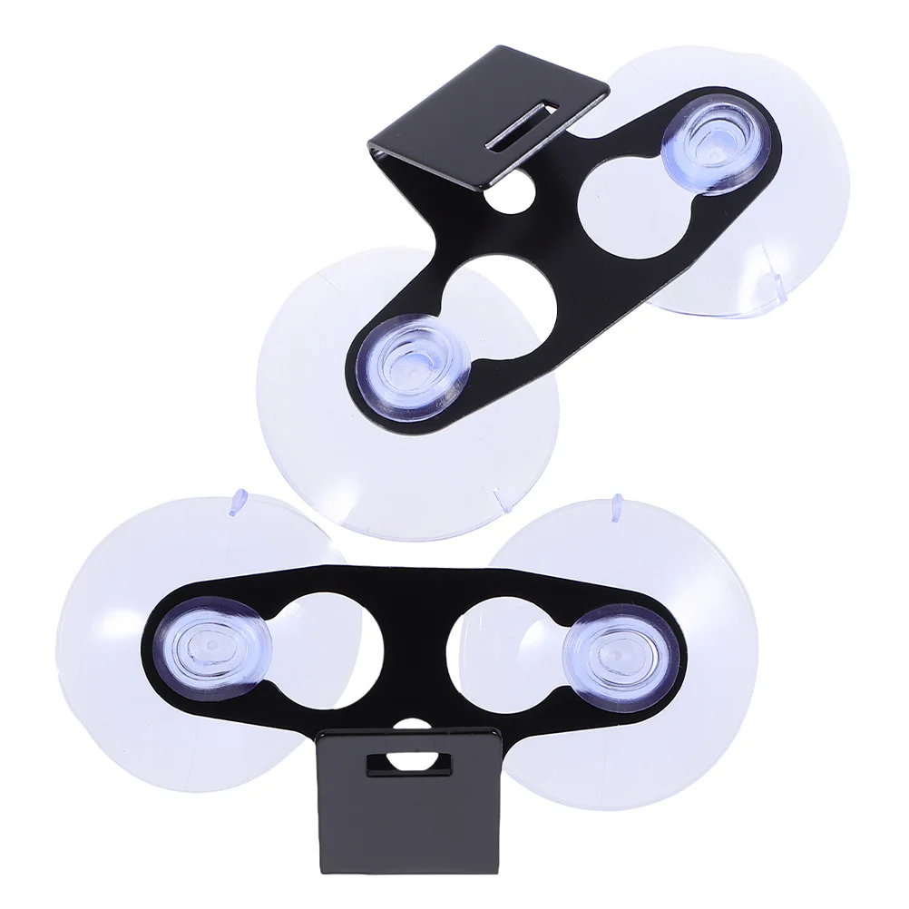 

2Pcs Windshield Bracket Strong Suction Cup Holders for Car Interior Secure Fit Most Radar Devices Driving Safety