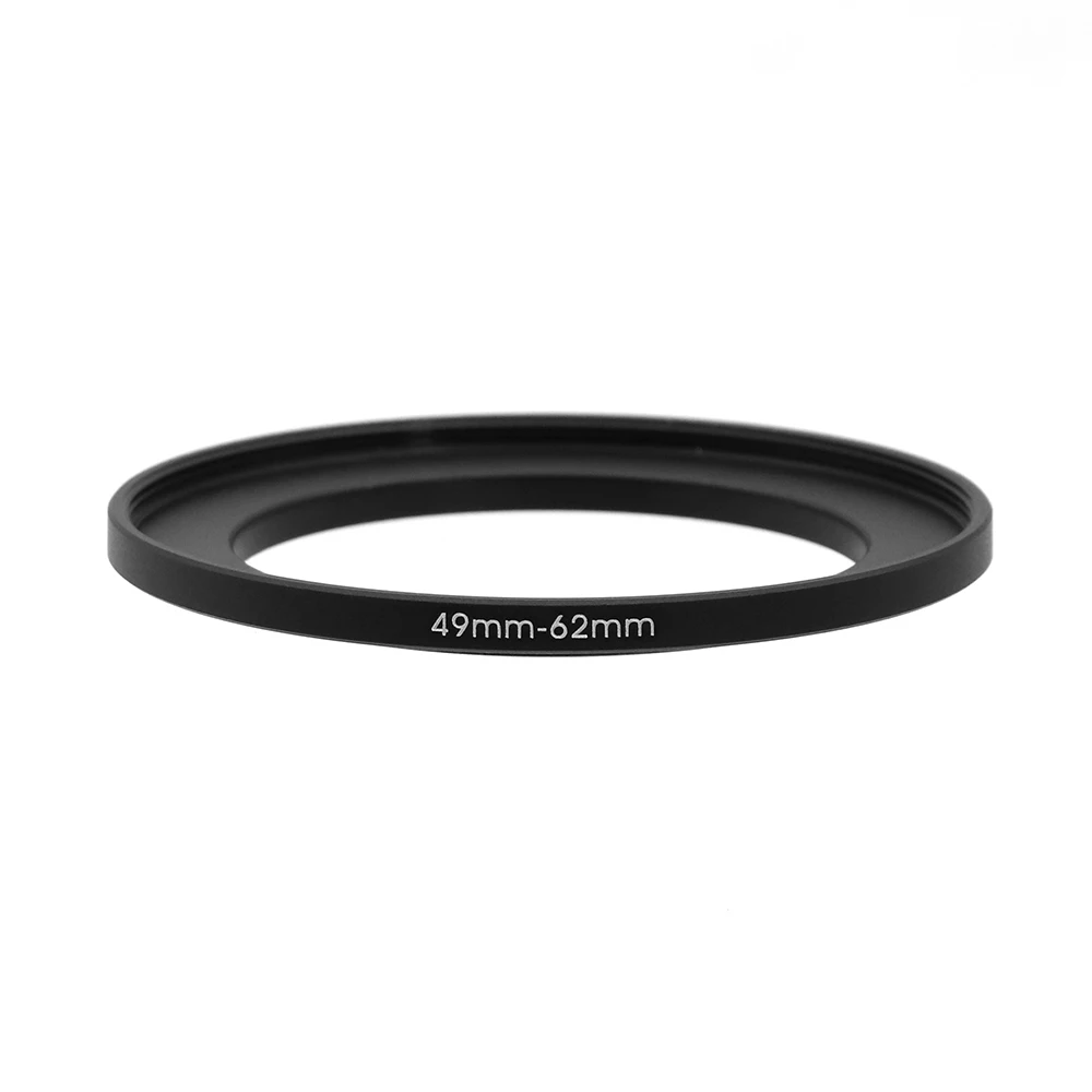 Cameralensfilteradapterring Opstap- of neerring Metaal voor 49 mm lens - 43 46 52 55 58 62 67 72 77 82 mm UV ND CPL zonnekap