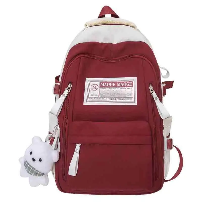 Large Capacity School Backpack for Middle School Students Boys And Girls Dual Shoulder Korean Version Campus Backpacks