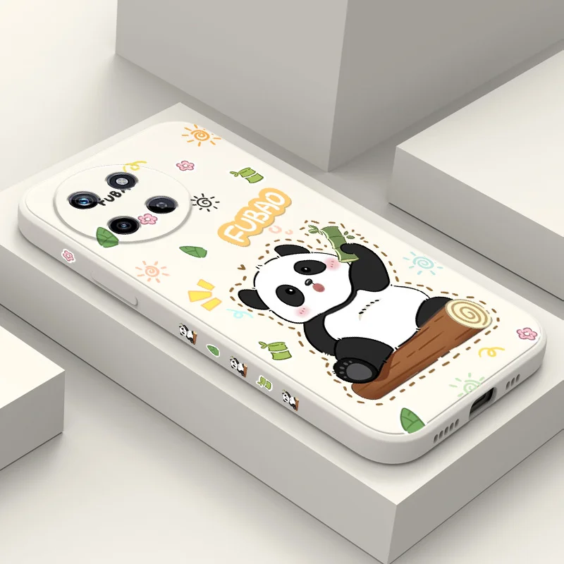 

Bamboo Forest Phone Case For OPPO Realme 11 10 9 9i 8 8i 7 Pro Plus C35 C21Y C25Y C25 4G 5G Liquid Silicone Cover