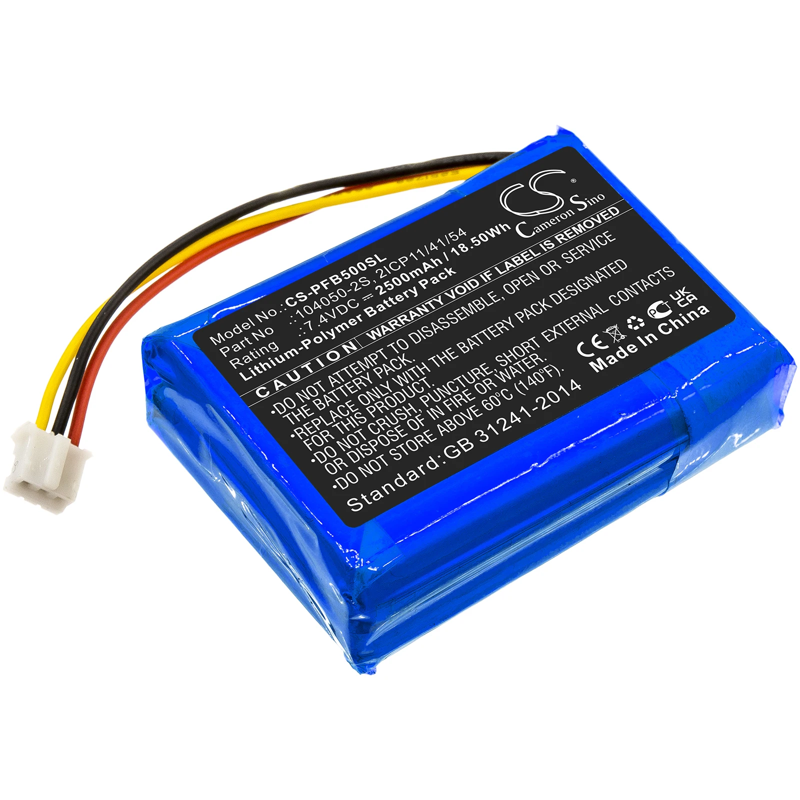 Batteria 2500mAh Per Philips Fidelio B5/E5/E6 E Soundbar HTL9100 | Sostituisce 104050-2S