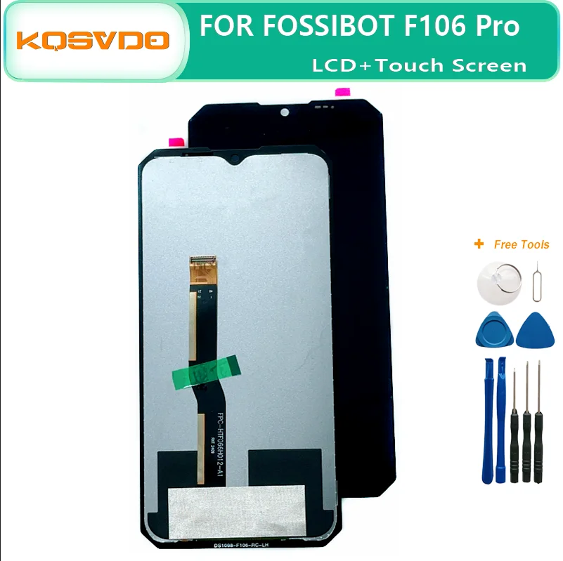 

6.58"LCD Pantalla For Fossibot F106 Pro LCD Display With Sensor Touch Screen Digitizer Assembly For F106 Pro LCD Display Repair