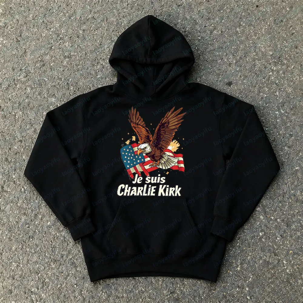 

A TRUE PATRIOT CHARLIE KIRK Pride Clothing IN LOVING MEMORY CHARLIE Sweatshirts Remember Forever Charlie Kirk Hoodies Men Women