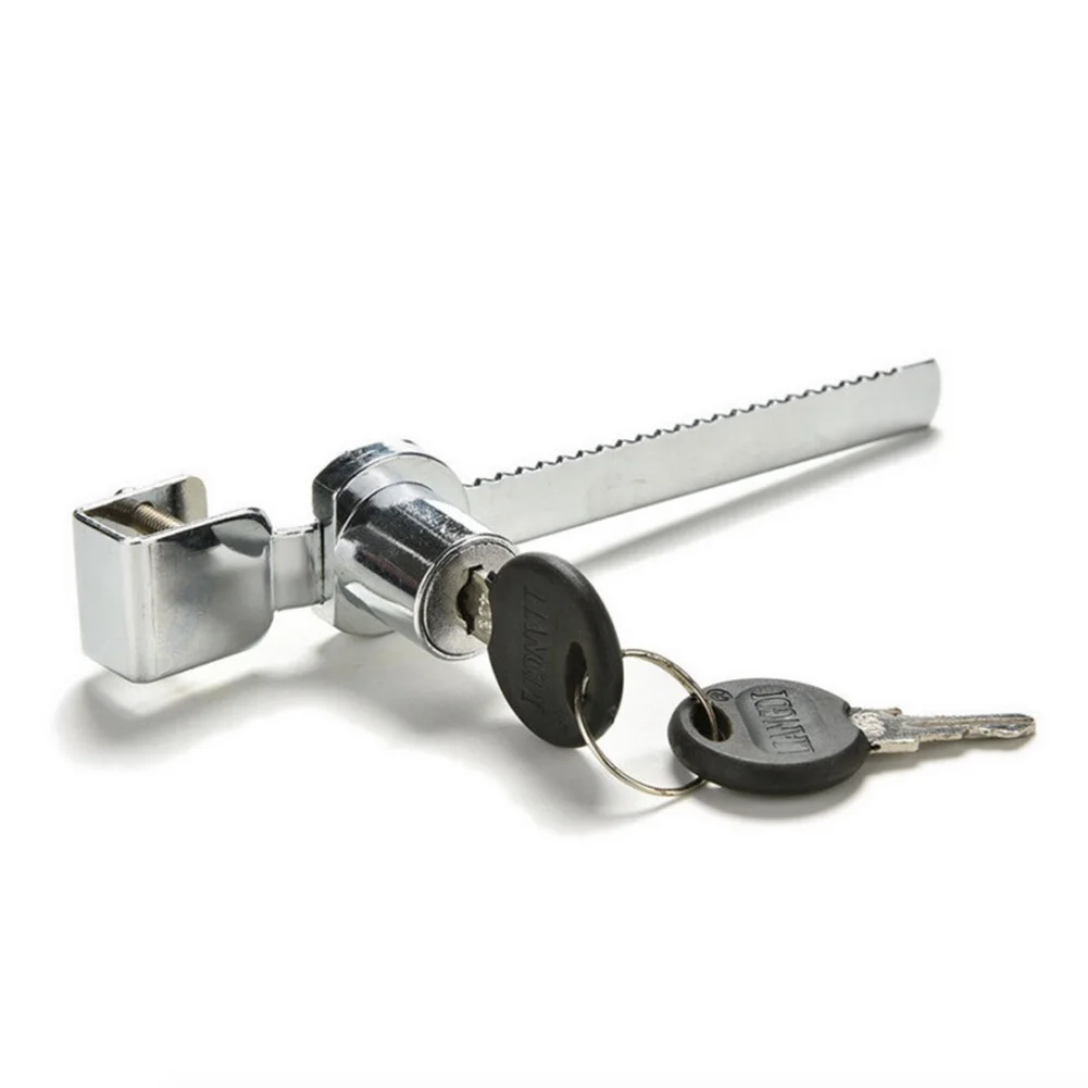 

Serrated Lock Lock Home W/2*keys With 2*Keys Zinc Alloy 1 Pcs Cabinet Display Reptile Vivarium Terrarium Sliding Door