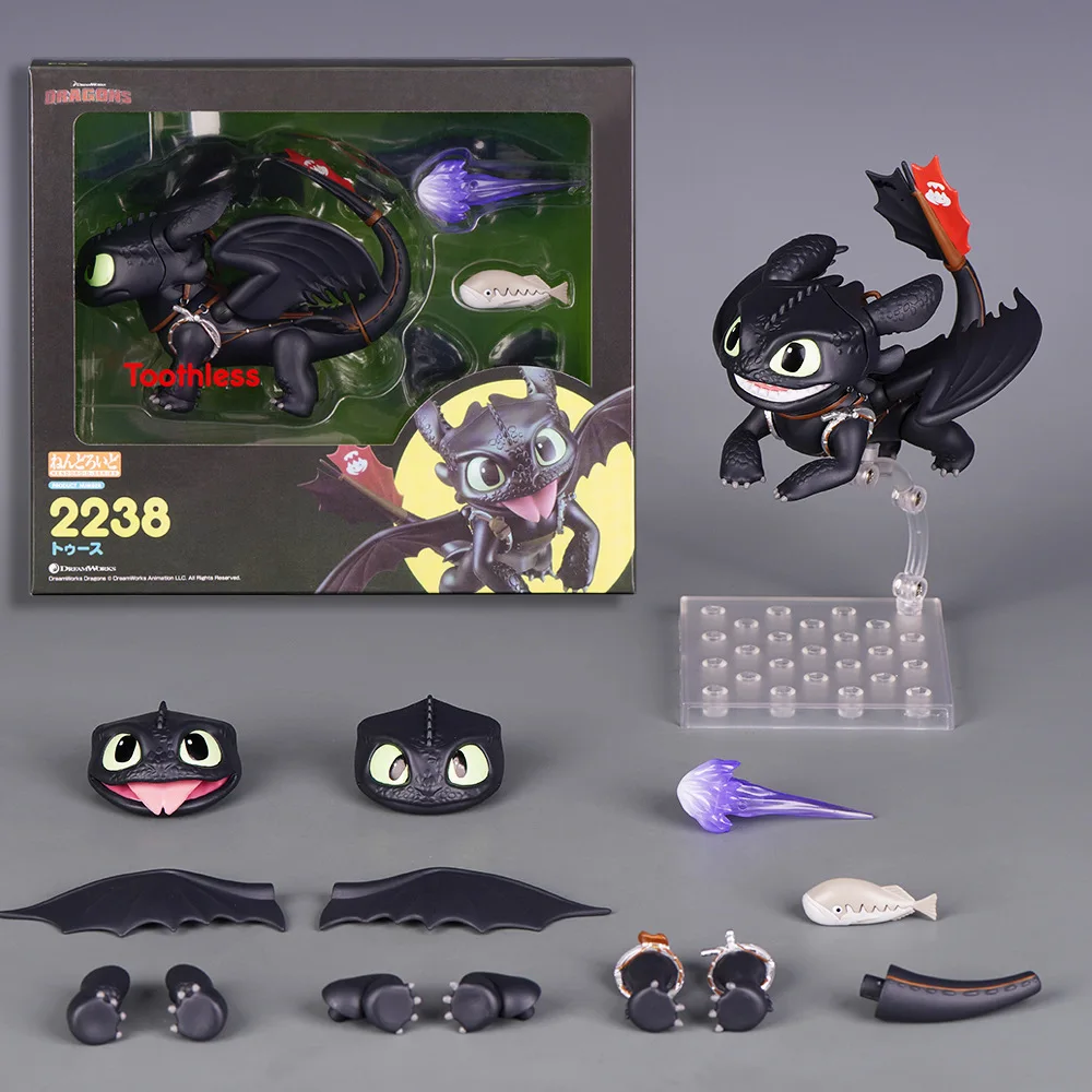 

New Hot Sale How To Train Your Dragon Toothless Action Figures Anime Peripherals Model Figurine Toy Gift