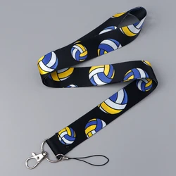 Volleybal Lanyards voor sleutels Sport nekband voor kaartbadge sleutelhanger sleutelhangers sleutelhouder DIY hang touw telefoonaccessoires