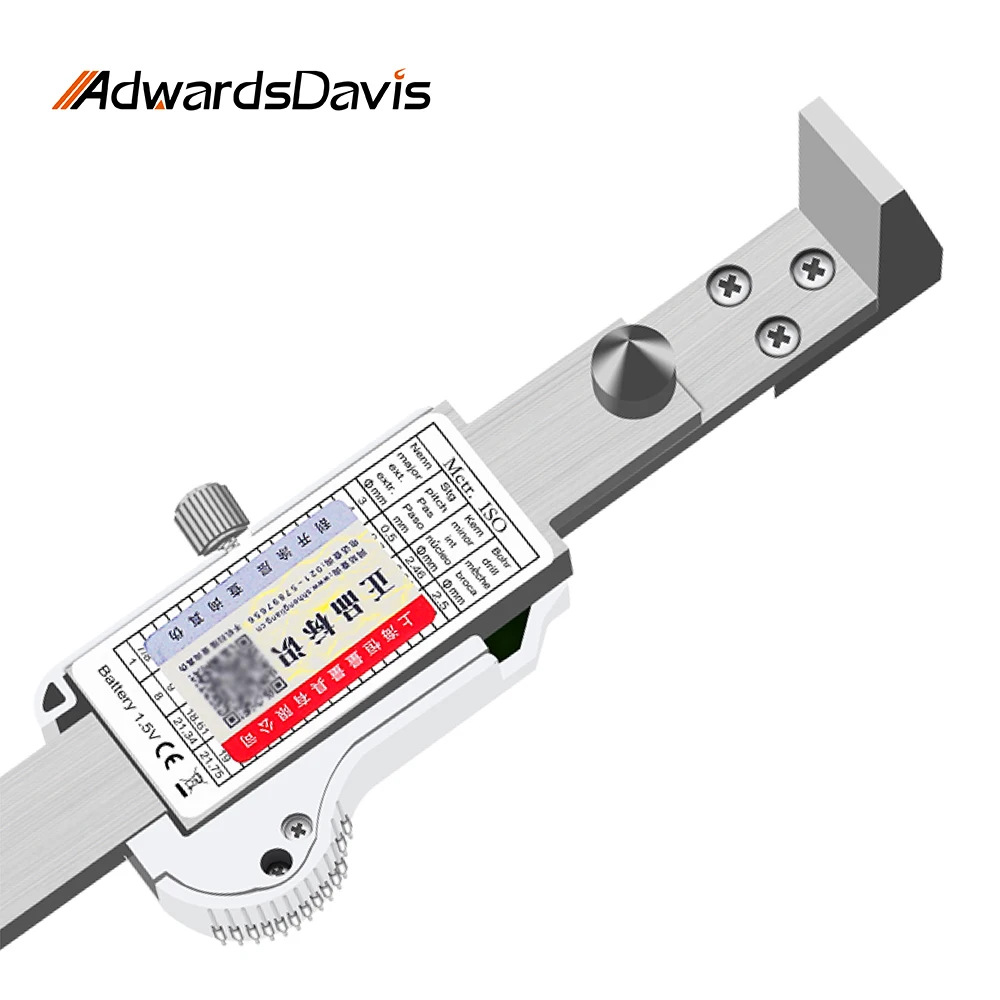Imagem -06 - Distância do Centro da Distância da Borda Digital Caliper 5200 mm Lado Horizontal para Furar Ferramentas Eletrônicas da Medida do Tamanho da Distância Center