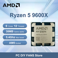 AMD Ryzen 5 9600X 5.4GHz 6-Core 12-Thread L3=32MB TDP 65W Socket AM5 DDR5 PCIe 5.0 4NM Zen 5 R5 9600x Gaming CPU Processor