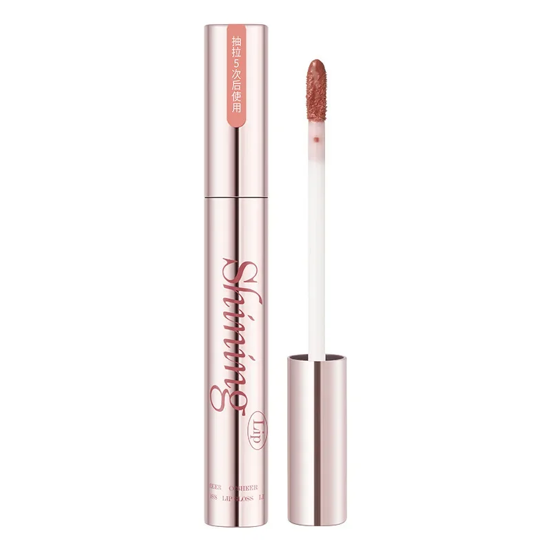 CCsheer กระจกลิปเคลือบสีล็อคติดทนนานและทำให้ริมฝีปากของคุณดูขาวขึ้นลิปกลอส