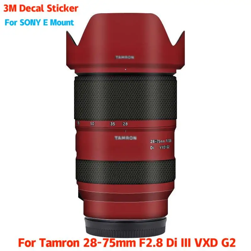 

28-75 F2.8 G2 Anti-Scratch Lens Sticker Protective Film Body Skin For Tamron 28-75mm F2.8 Di III VXD G2(For SONY E Mount) A063