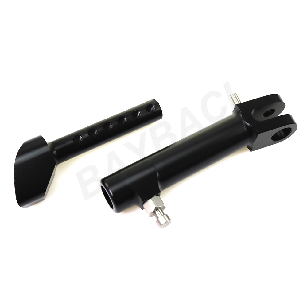 Motorcycle Aluminum Adjustable Kickstand For Kawasaki Z900RS Z 900 RS Z900 RS 2018 2019 2020 Foot Side Stand Support Black