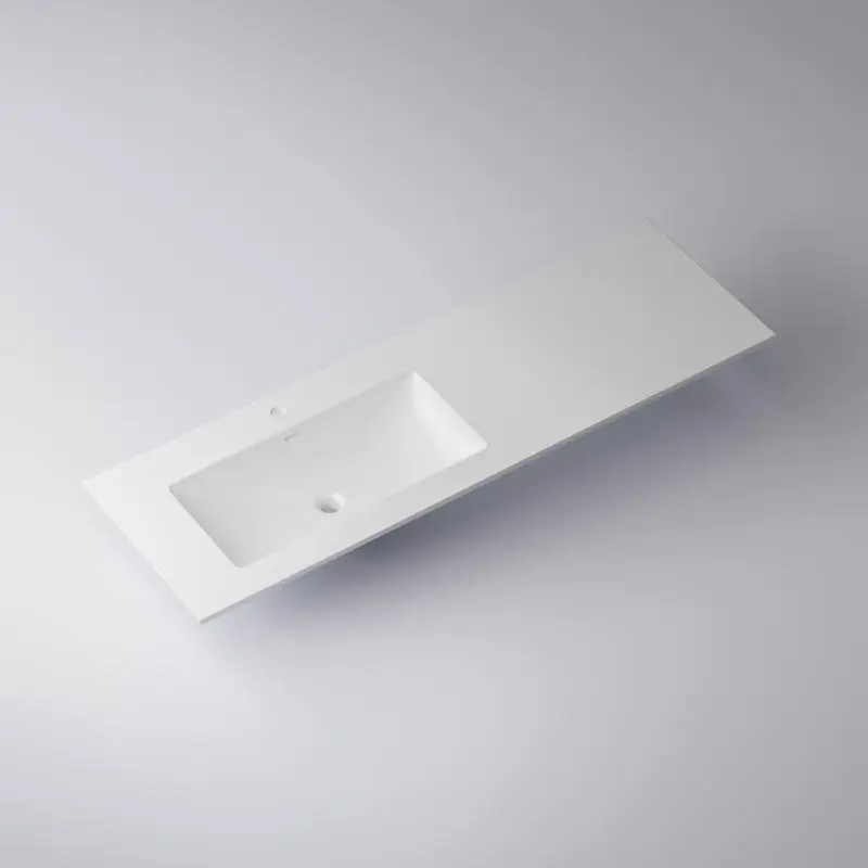 منزلية، فندق، موسعة، سيراميك، حوض متكامل، حجم كبير، غسل #2