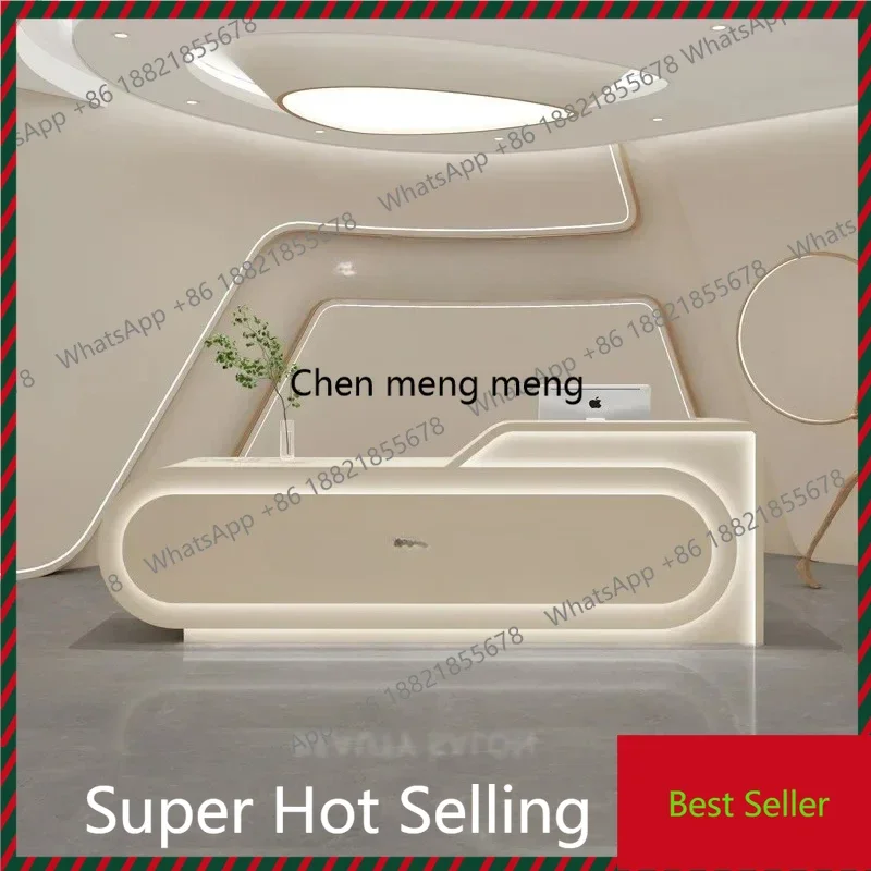 

Checkout counter beautician reception counter for shop pulpit for church cash register beauty institute point home makeup desk