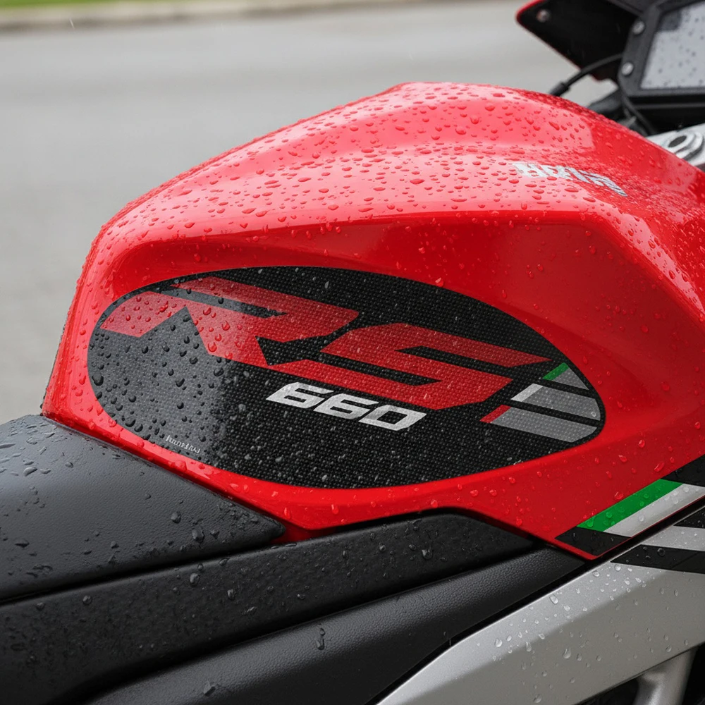 

Накладка на бак мотоцикла, боковой коврик для коленей, для Aprilia TUONO RS 660 2020-2024, наклейка