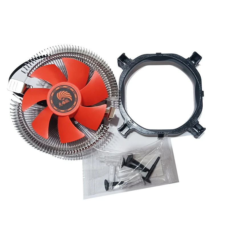 universal updated no led cpu cooler Desktop Computer PC cooler Aluminum Heatsink cpu Fan for LGA 1150 1155 1156 1366 1700