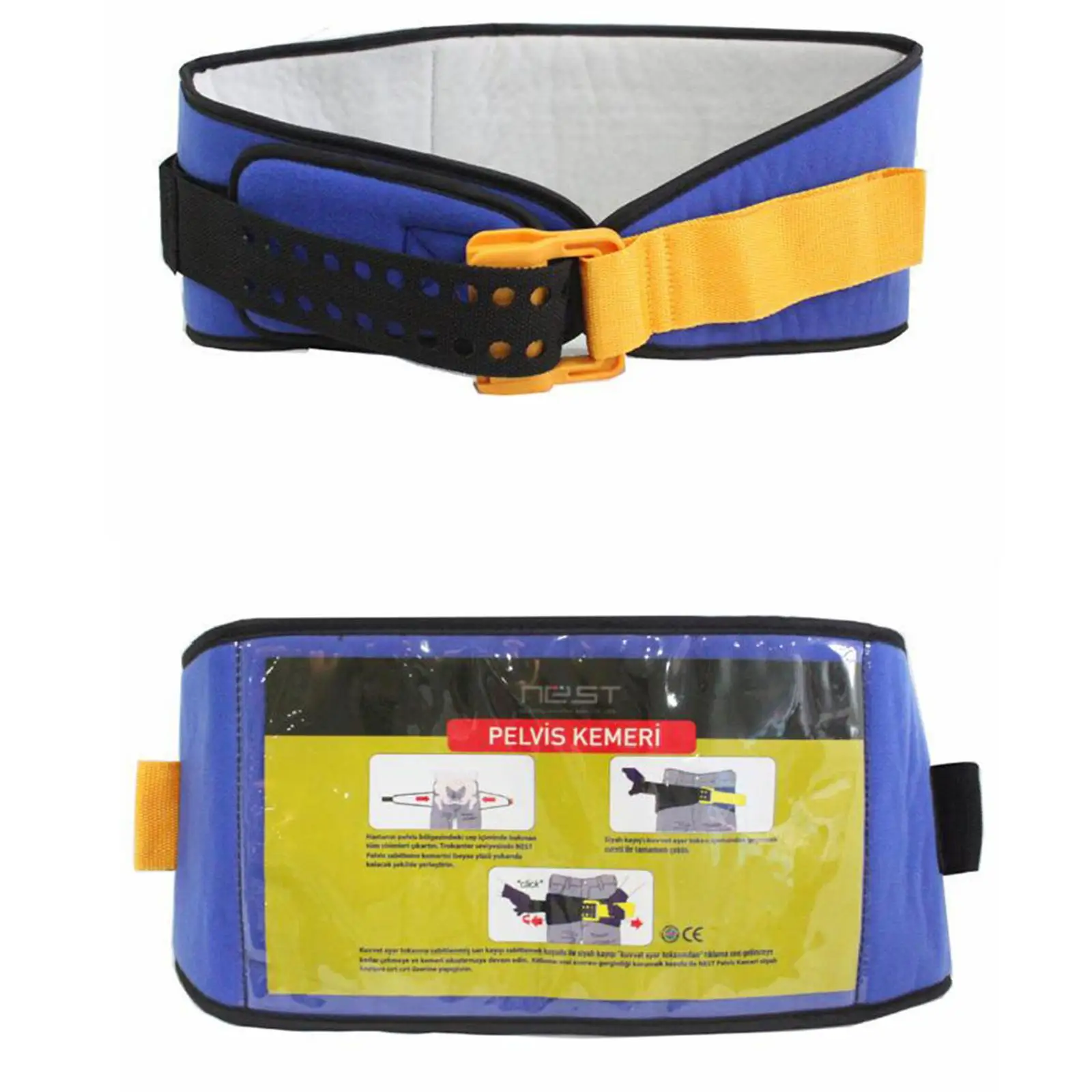 

Регулируемый поясничный бандаж для мужчин и женщин с надежной застежкой-фиксатором для экстренных случаев