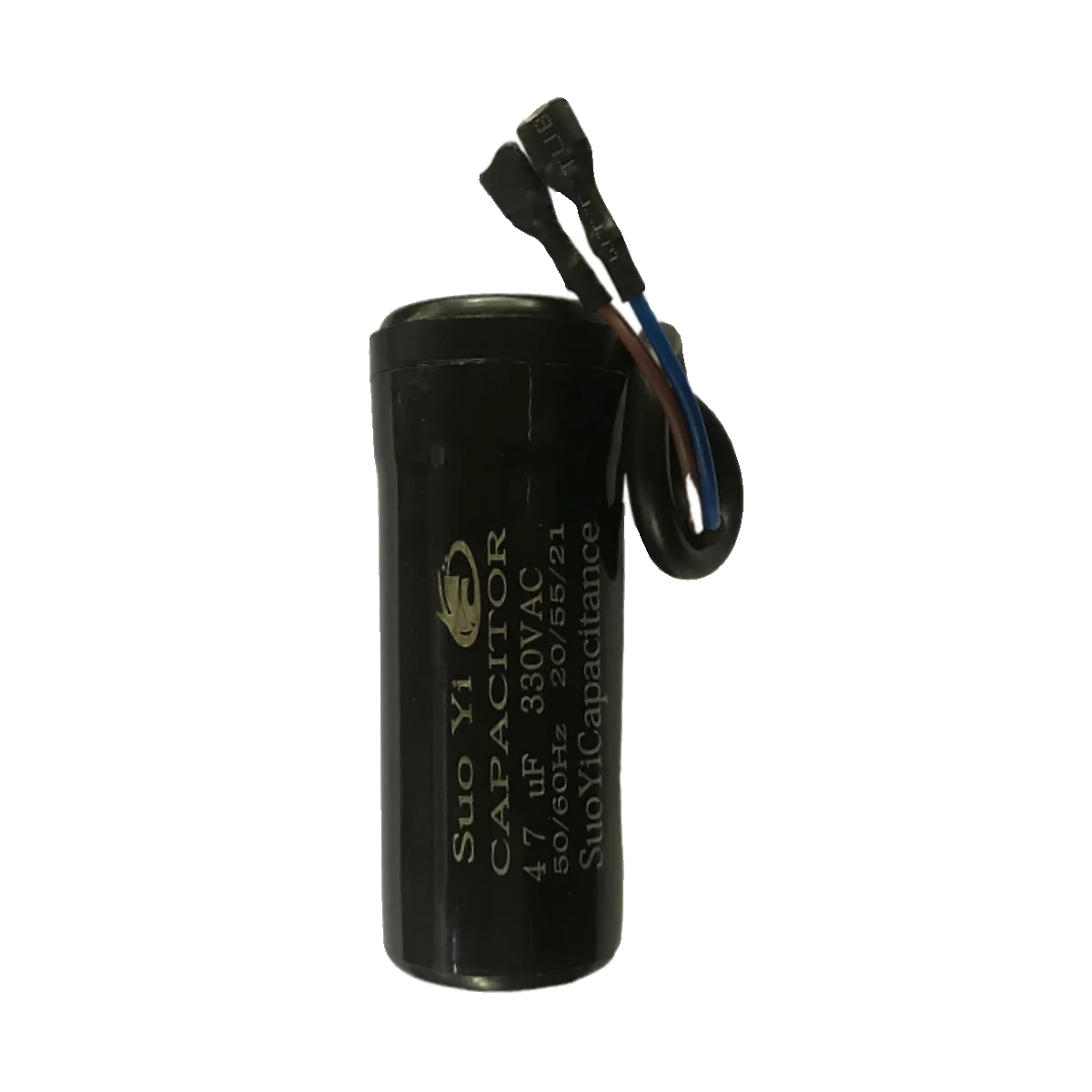 1pcs CD60 refrigerator freezer compressor starting capacitor 330V47UF64UF80UF88-108UF with wire