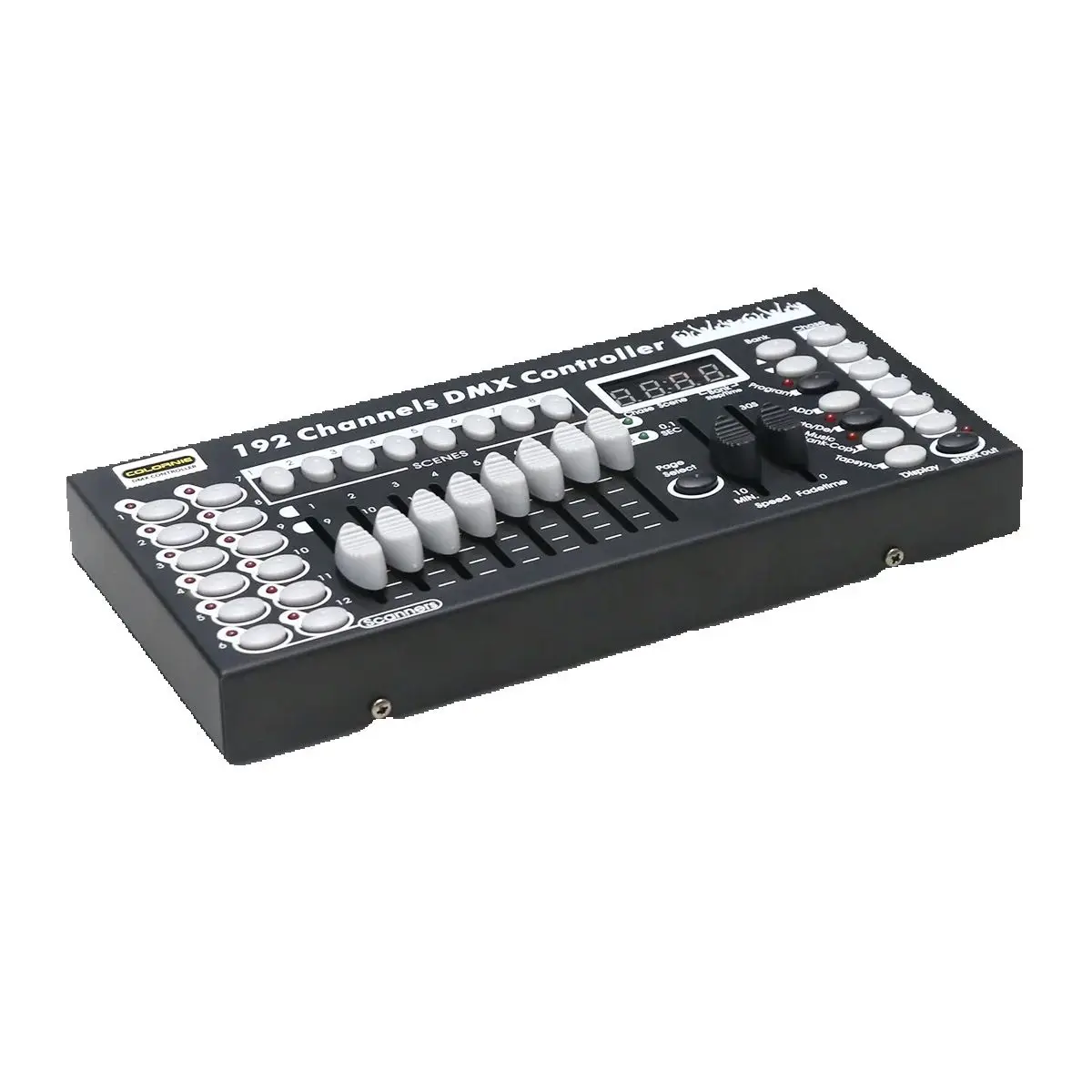 NEW 192 Channels DMX Controller DJ Equipment Stage Lighting DMX512 Console For LED Par Moving Head Spotlights Music Light