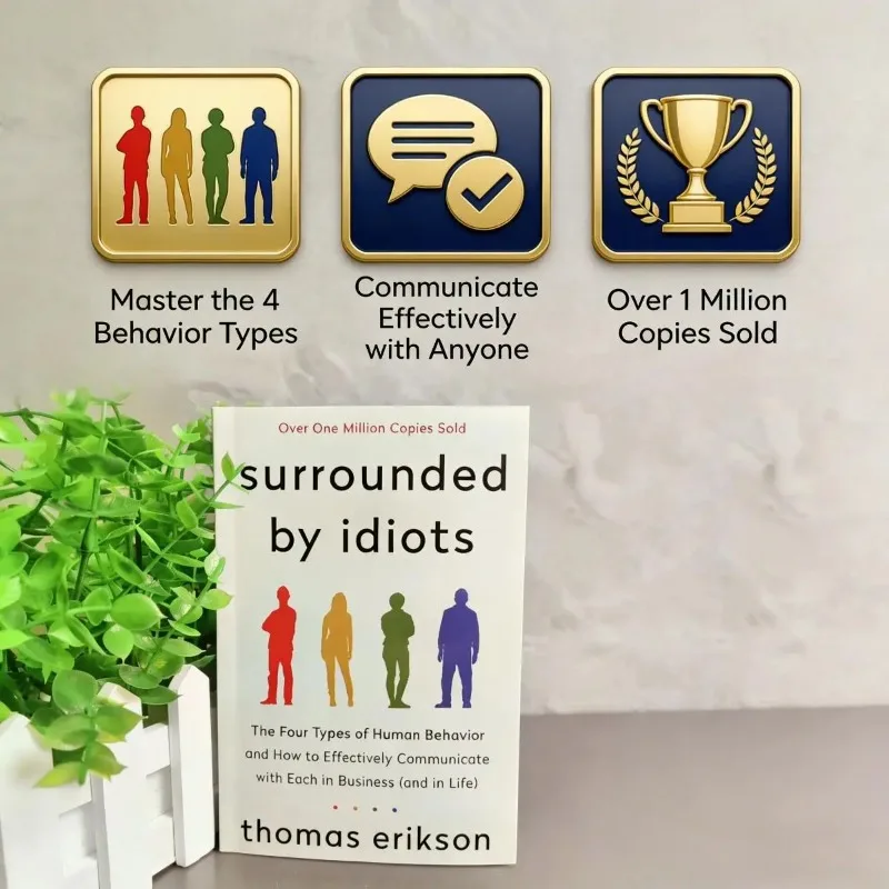 Surrounded By Idiots Thomas Erikson Four Types of Human Behavior Effective Communication Business Life Psychology Communication