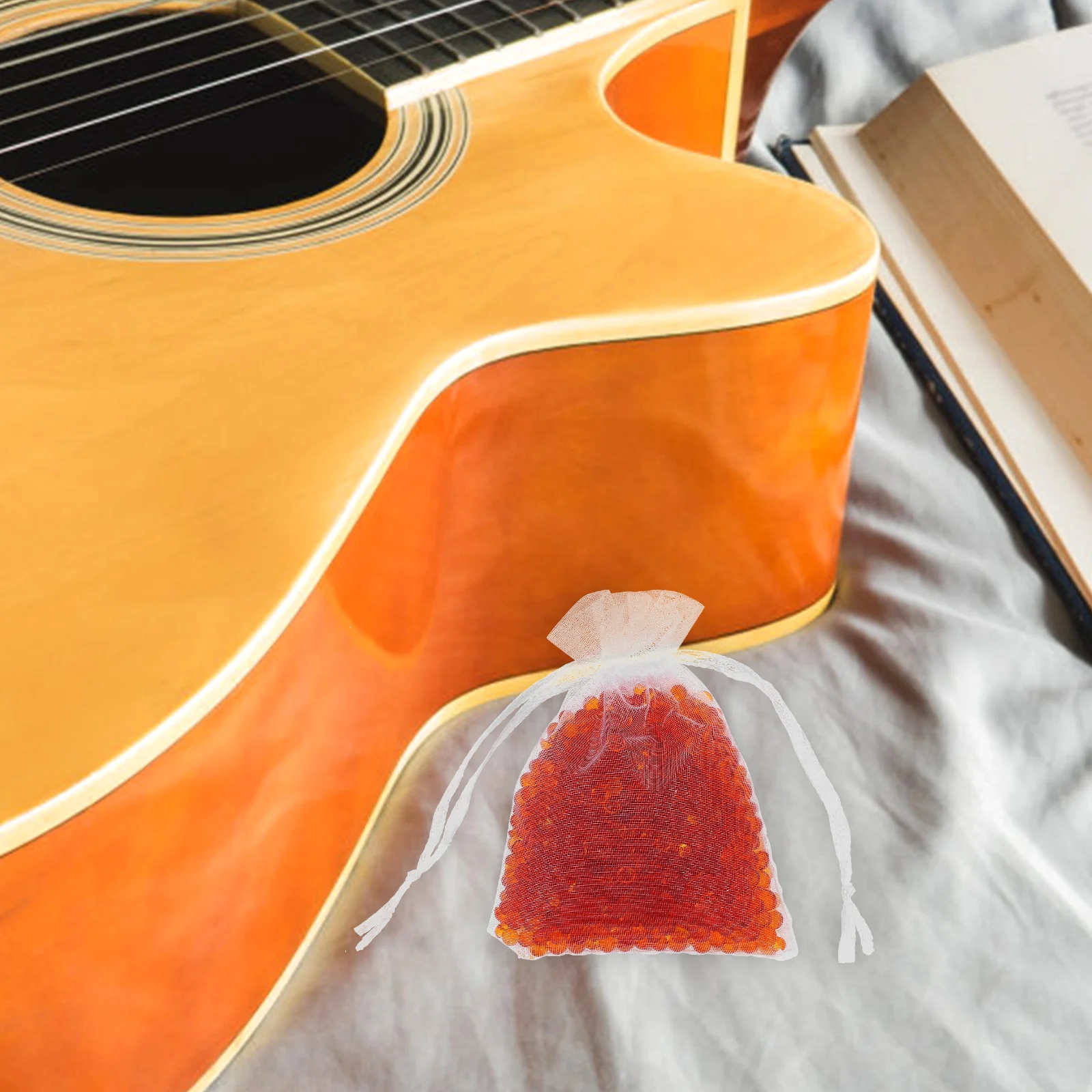 

4Pcs Reusable Silicone Dessicant Packs Superior Absorption for Musical Instruments Prevent Corrosion Dessicant