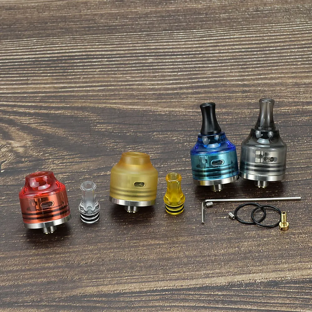 WASP Nano RDA Mini atomizador, tanque reconstruible de bobina única con BF Squonk Pin 316SS 22mm vape rda vs SXK Monarchy P22 RDA