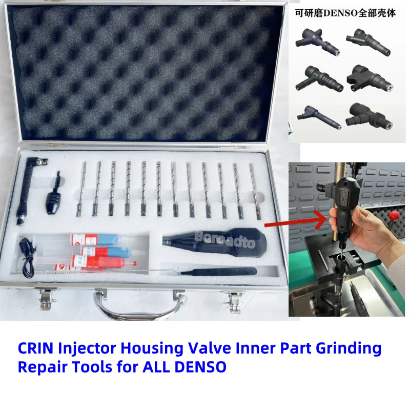 CRIN Injector Housing Valve Inner Part Grinding Repair Tools for ALL DENSO